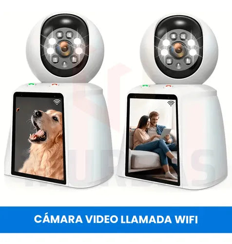CÁMARA CON PANTALLA PARA VIDEOLLAMADA