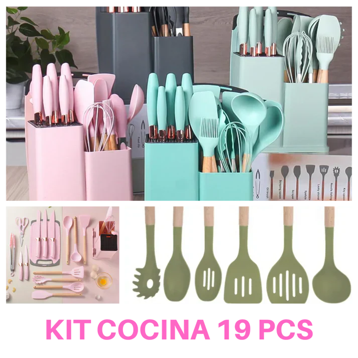 KIT COCINA 19 PIEZAS